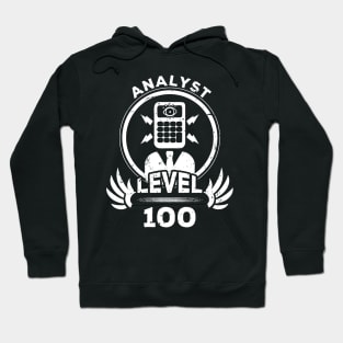 Level 100 Analyst Gift Hoodie